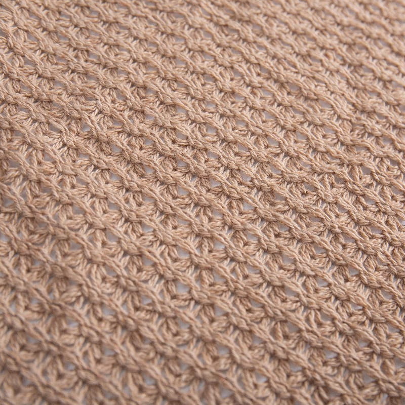 Dzianinowa tkanina odzieżowa z żakardowym spandexem i pustym ściągaczem